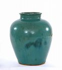 18C Chinese Shíwan Junyao Pottery Jar Pot Vase 石灣窯