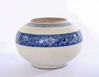 17C Chinese Blue & White Porcelain Jar Pot