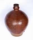 Chinese Song Cizhou Brown Glazed Pottery Bottle Vase