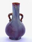 1900's Chinese Flambe Glazed Oxblood Ox Blood Porcelain Vase