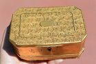 1930's Chinese Bronze Gilt Filigree Bronze Jewelry Box